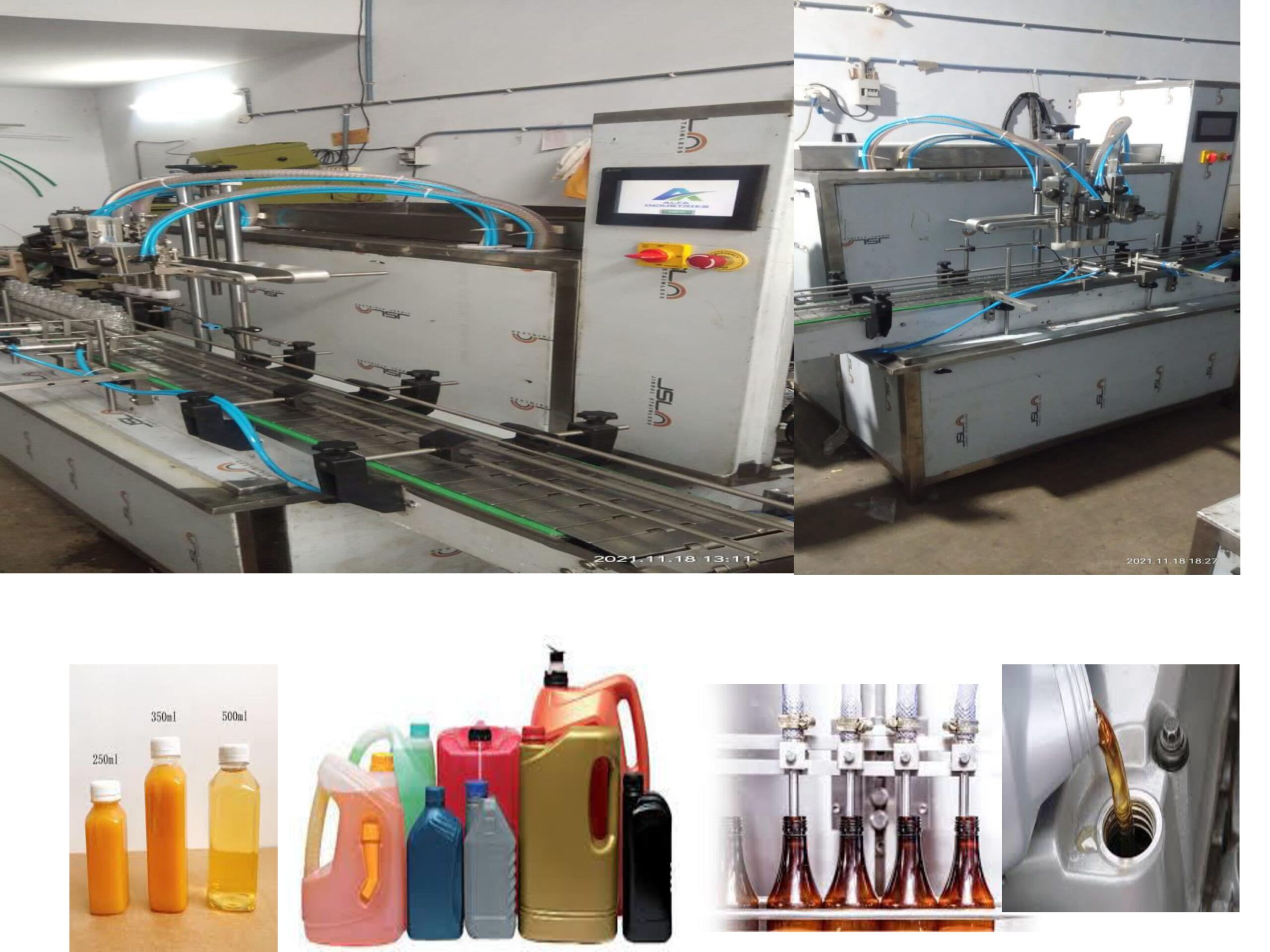 Automatic Liquid Bottle filling Machine essential Oil Filling Capping and label machine