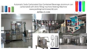  Carbonated Soda Water Filling Soft Drink Machinery