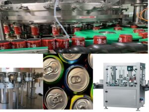 Beverage Pet and Aluminum Can Filling Machine Beverage Processing Machinery
